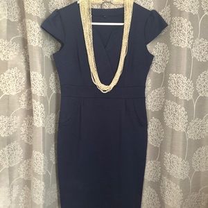 Navy blue dress